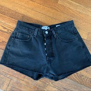 Levi’s “redone” button fly shorts